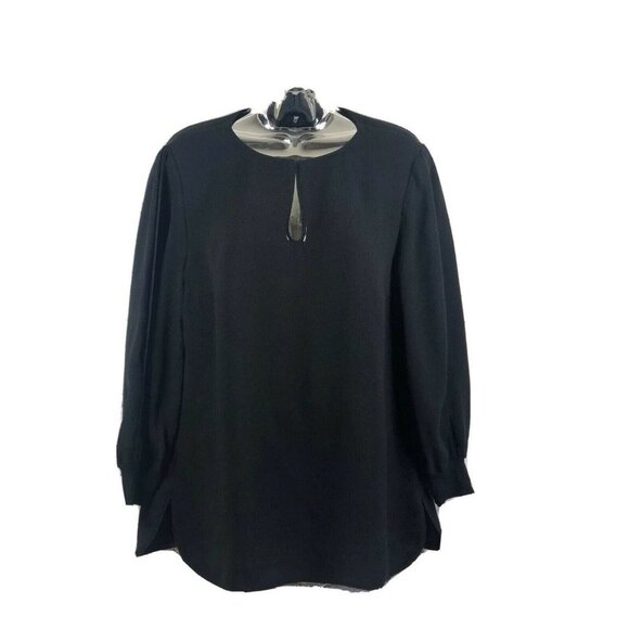Lafayette 148‎ New York  cold shoulder silk blouse - Picture 1 of 8